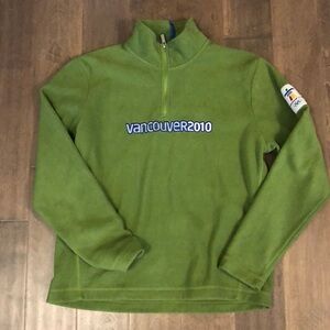 Vancouver 2010 Olympics fleece 1/4 zip